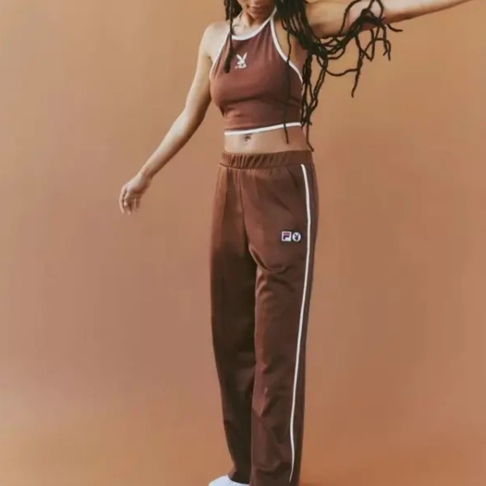 Fila Women's Brown Track Pants